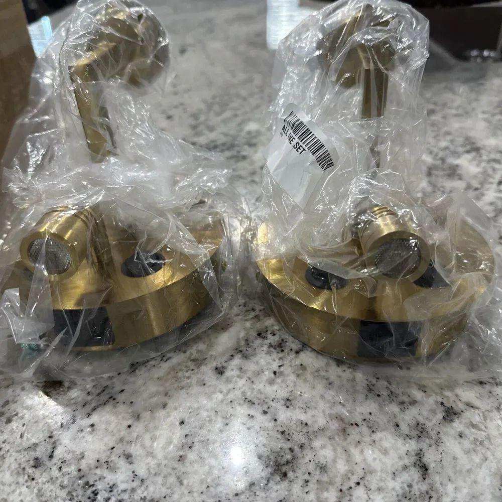 Gold Wall Sconces Set of Two Modern Brass Wall Lamp with Fabric Shade, USB Sconc